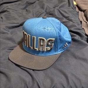 Adidas Blue and Black Dallas Cap